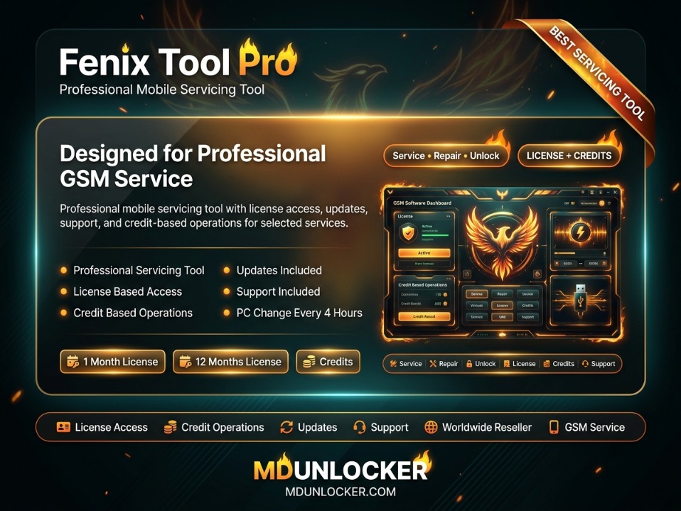 Fenix Tool Pro Account Services