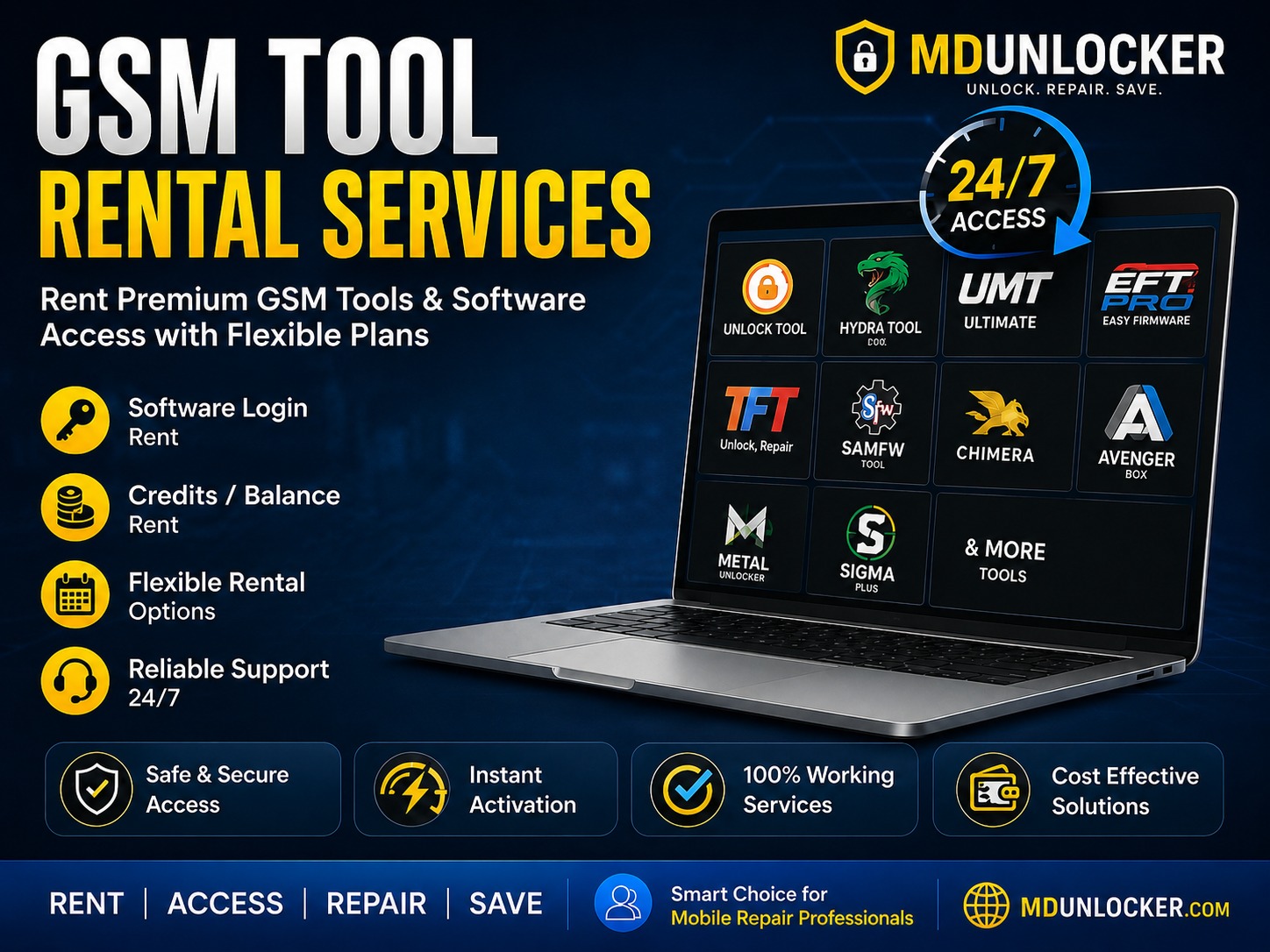 GSM Tool Rental Services