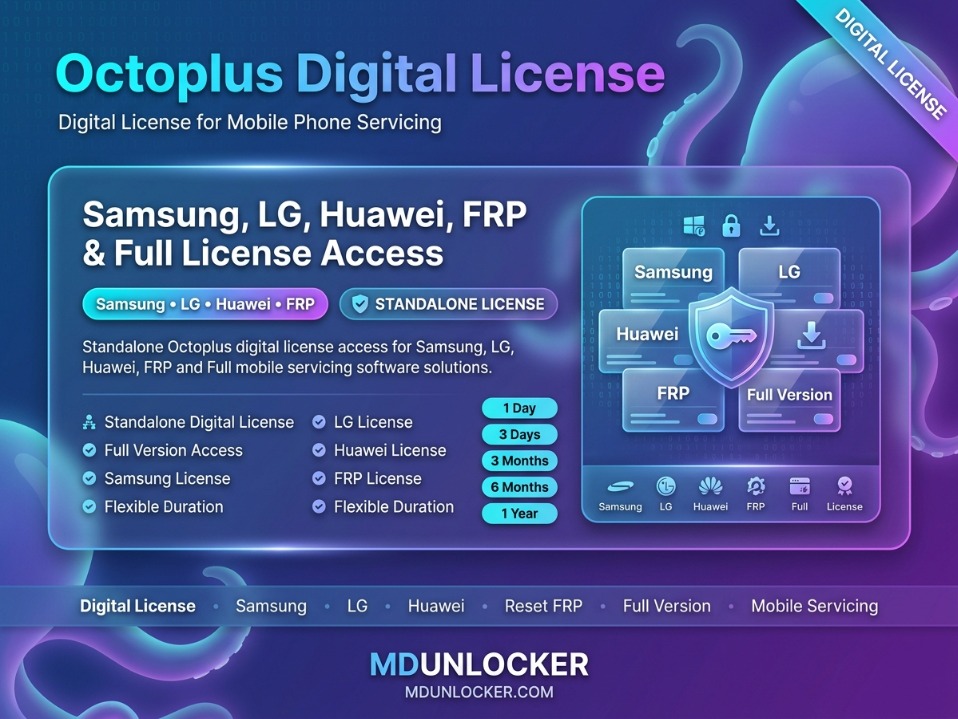 Octoplus Digital License Platform