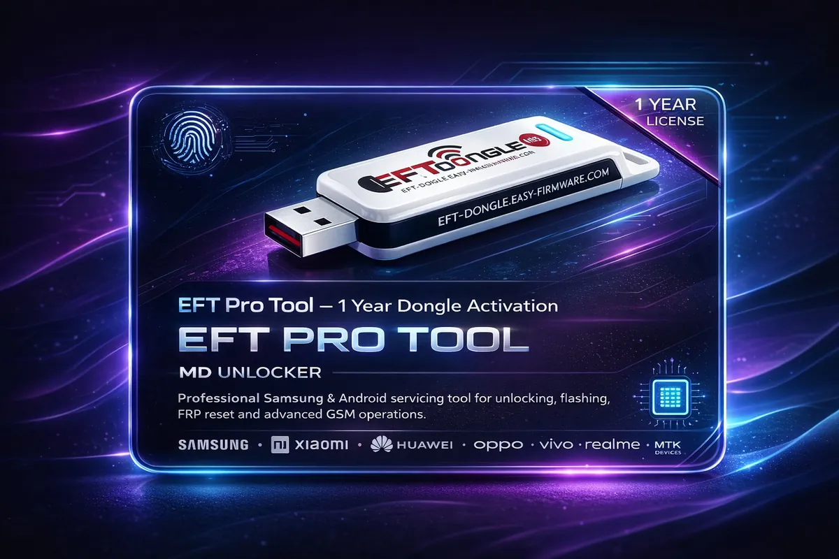 EFT Pro Tool 1-Year Dongle Support & Activation (Full License Renewal)