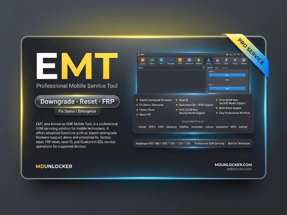 EME Mobile Tool EMT Credits