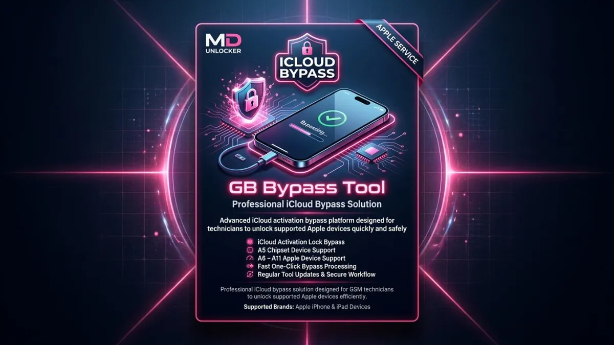 GB Bypass Tool - iPhone 6s To 17 Pro Max - iPad A9 To M3 [ iOS 15 - 18.7.2 And iOS 26.0 - 26.1 ] No Signal