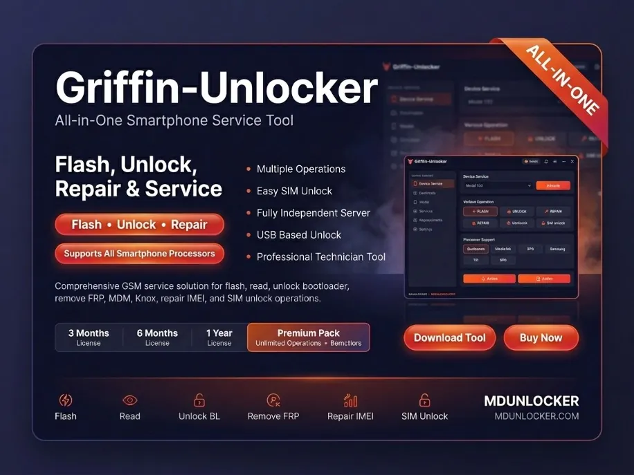 Griffin Unlocker New Account Setup – 3 Months Activation Plan (Account-Based Access)