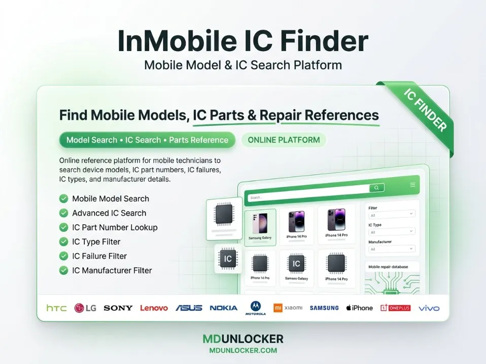 inmobile IC Finder 12 Months Activation – Mobile IC Database & Hardware Fault Diagnosis