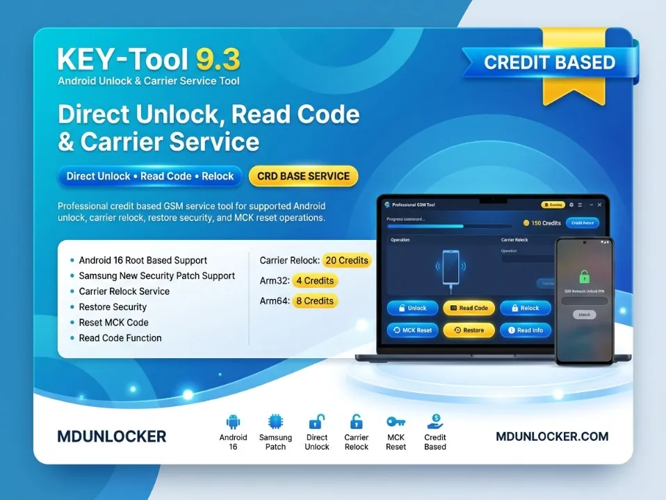 KEY-Tool Credits – Server Balance for Direct Unlock, Read Code, Change CSC & EmToken Services