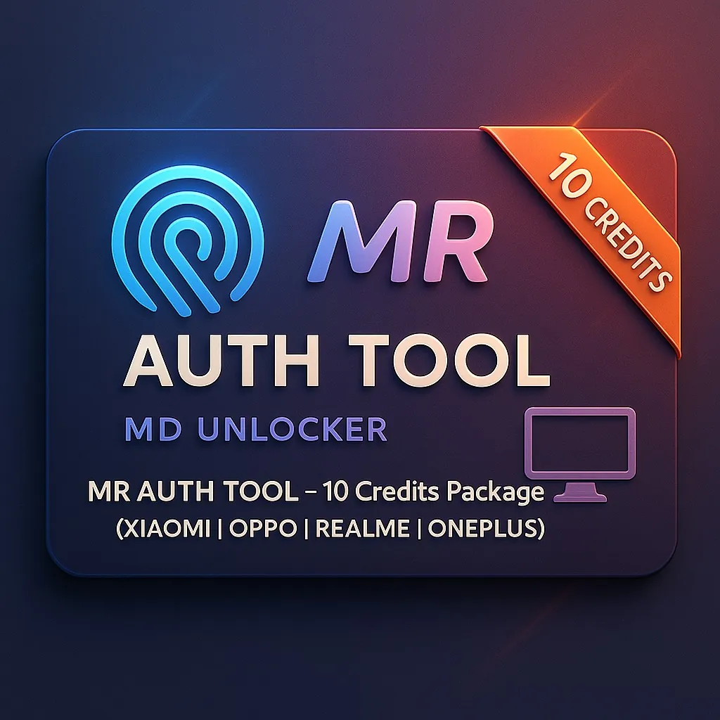 MR Auth Tool – 10 Credits Package | Service Credits for Xiaomi Auth Flash