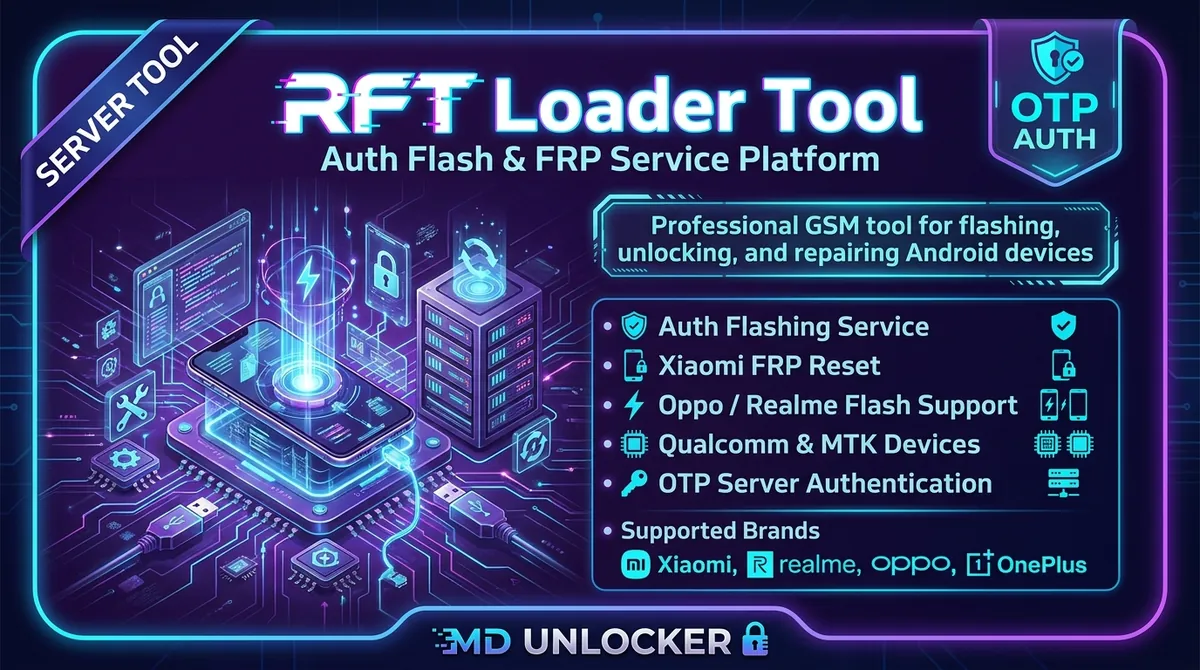 RFT OTP – Realme Auto Login Tool | 24x7 Server OTP Authentication (No Realme O+)