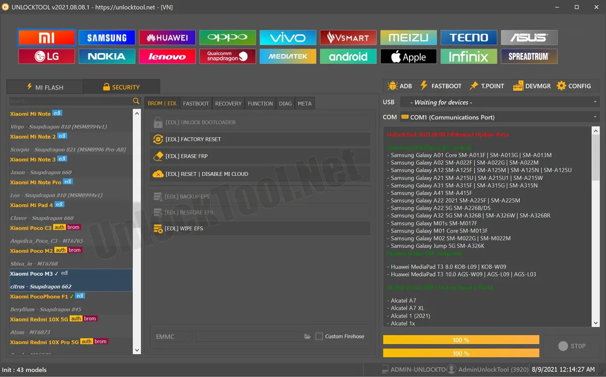 Unlock Tool 3-Month Official License Activation (Account-Based) | Android GSM Servicing Software